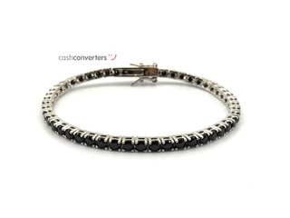 pulsera plata 925mm con piedra con circonita