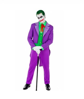 Disfraz de Joker Mas peluca