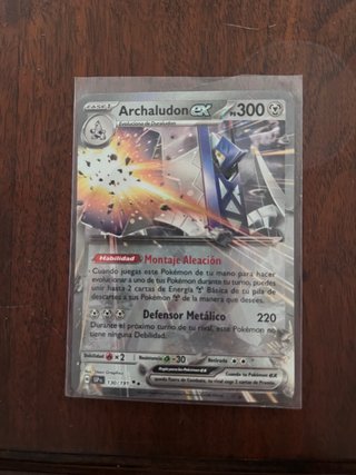 Carta Pokémon Archaludon ex