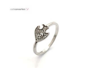 anillo plata 925mm con piedra con circonita