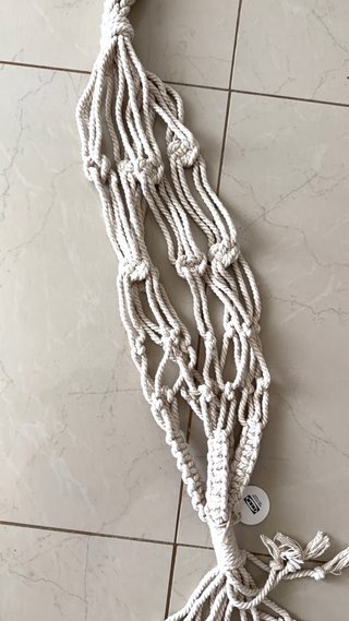 Soporte para maceta de macramé IKEA