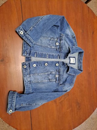 Cazadora Vaquera Esprit Azul
