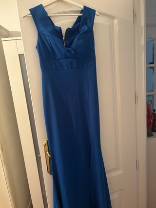 Vestido de fiesta largo azul