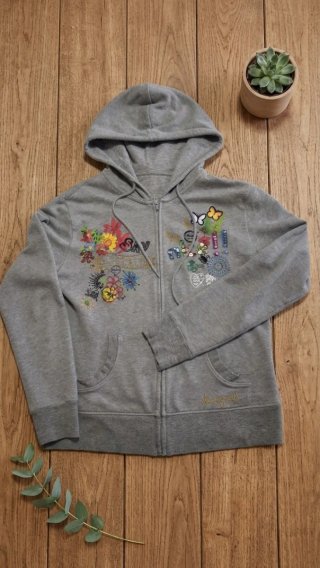 Chaqueta Desigual Gris Talla XL