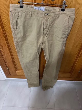 Pantalón Chino Springfield Beige Talla 42