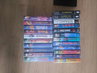 Colección Películas VHS Disney y Cine