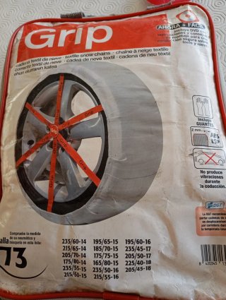 Fundas Textiles para Nieve Grip