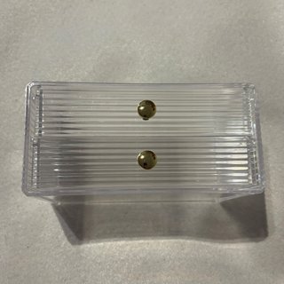 Organizador de maquillaje transparente