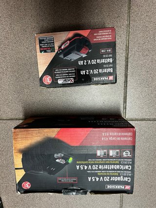Cargador y Batería Parkside 20V