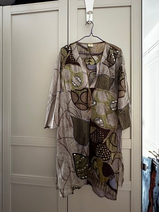Vestido Kaftán Indian Emporium Multicolor