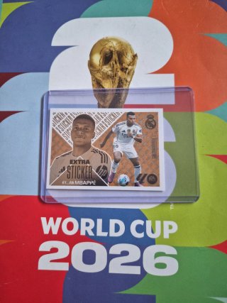 Cromo Extra Sticker Kylian Mbappé