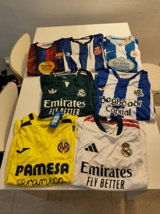Camisetas de futbol