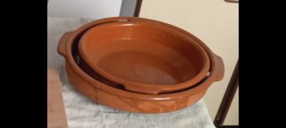 Set de 2 Cazuelas de Barro