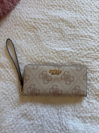 Cartera Guess Beige
