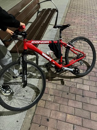 Bicicleta de Montaña Conor WRC Roja