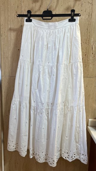 Falda Blanca Desigual