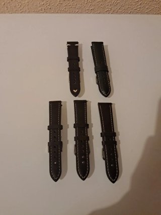 Lote de 5 correas para reloj