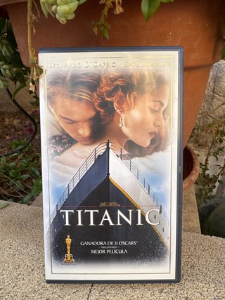 Película Titanic en VHS