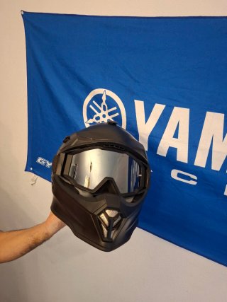 Casco de Moto Integral Negro
