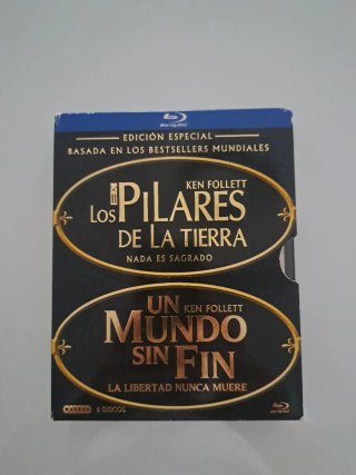 Bluray Los Pilares de la Tierra y Un Mundo sin Fin