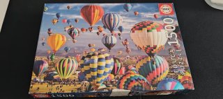Puzzle Educa 1500 piezas Globos