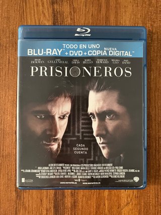 Película Blu-Ray ‘Prisioneros’ como nueva