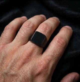 Anillo de Aleación Negro