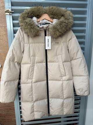 Abrigo Plumífero Bimba y Lola Beige
