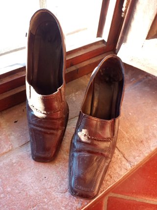 Scarpe donna in Pelle marroni