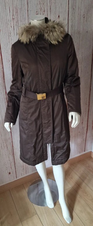 Parka / Abrigo largo marrón CH Carolina Herrera co