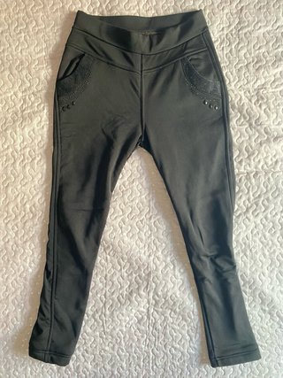 Leggings Negros con Detalles