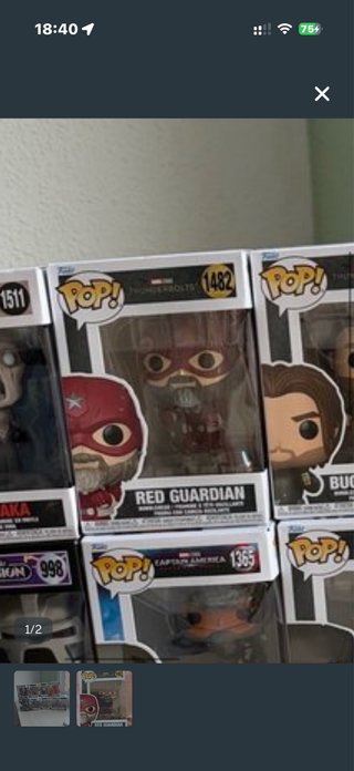 Funko Pop Red Guardian 1482