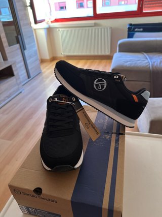 Zapatillas Sergio Tacchini Negras Talla 42