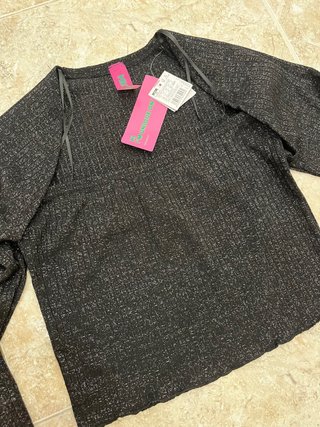 Conjunto H&M Negro Talla S brillante