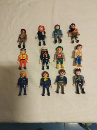 Lote de 12 figuras Playmobil