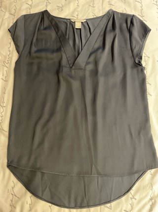 Blusa Gris H&M Talla XS