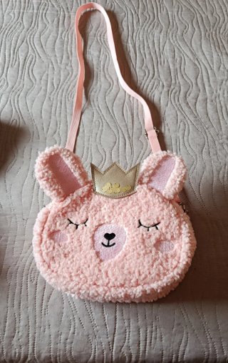 Bolso de Niña con Diseño de Conejito