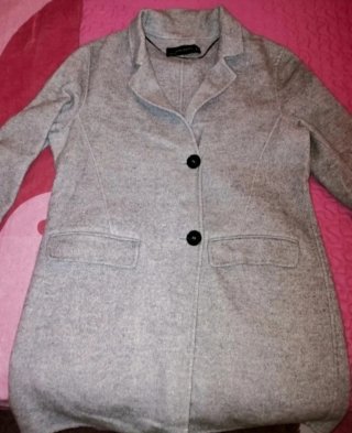 Abrigo Zara Gris