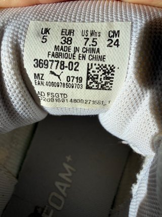 Zapatillas Puma Talla 38