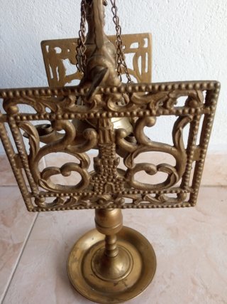 Candelabro Antiguo de Metal
