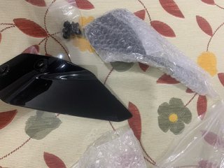 Deflectores de aire para moto