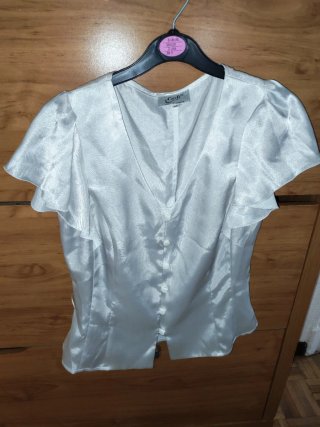 Blusa Blanca Carfi Talla L
