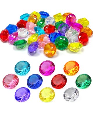 Set de Diamantes Acrílicos de Colores
