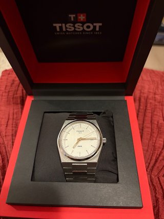 Reloj Tissot PRX Plateado