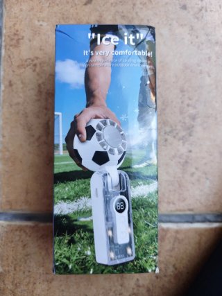 Ventilador Portátil Diseño Fútbol 2026