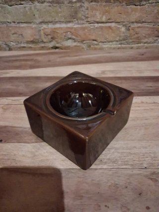 Cenicero vintage de Cerámica Esmaltada