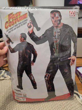 Disfraz Terminator Cyborg Talla XL