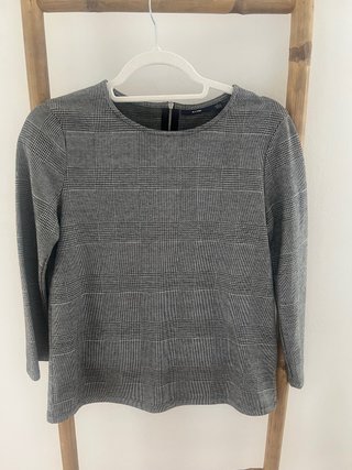 Blusa de cuadros vichy de chica. Talla S