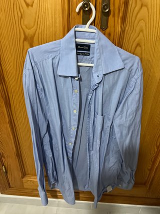Camisa Massimo Dutti Azul Talla 40