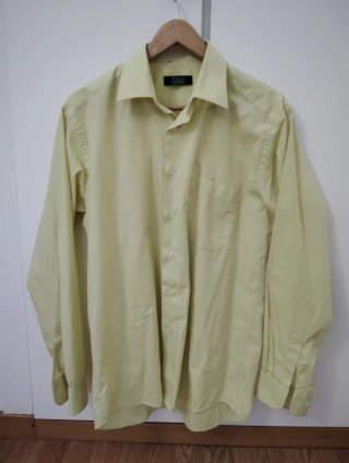 Camisa de manga larga F&D amarilla